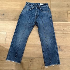 Imogene and Willie Wyatt, raw edge, button fly denim